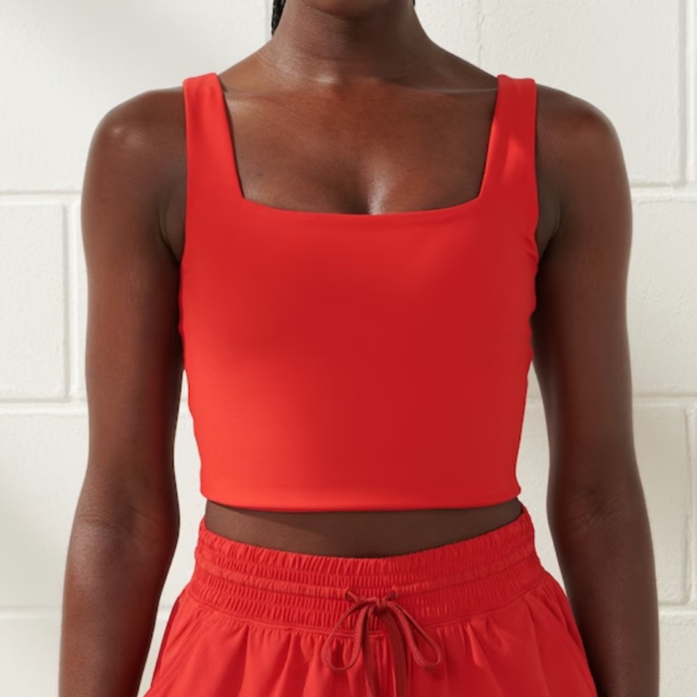 NEW -  Abercrombie & Fitch Square Neck Tank - Size M